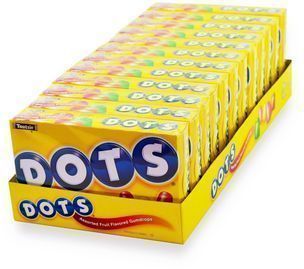 Dots Assorted Fruit Candy 12-Pack