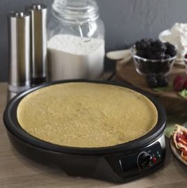 12in Non-Stick Pancake Crepe Maker w/ Spatula, Spreader