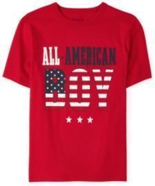 Boys' All American Graphic Tee