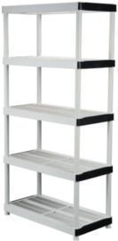 HDX 5-Tier Plastic Garage Storage Shelving Unit