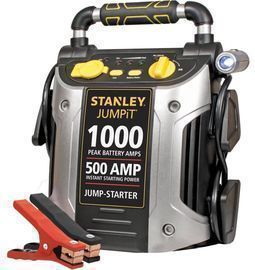 STANLEY 1000/500 Amp 12V Jump Starter w/ LED Light and USB