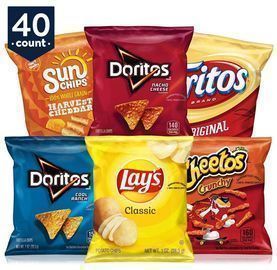 Frito-Lay Classic Mix Variety Pack, 40 Count
