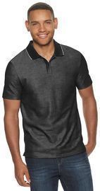 Men's Apt. 9 Pique Tipped Polo