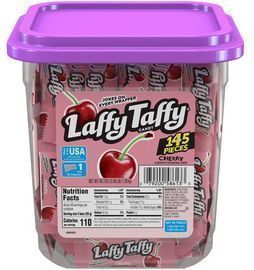 Laffy Taffy Cherry Candy, 145 Count