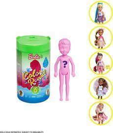 Barbie Chelsea Color Reveal Foodie Series Dolls