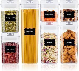 Airtight Food Storage Containers, 7pc