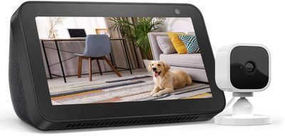 Amazon Echo Show 5 w/ Blink Mini Indoor Smart Security Camera