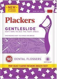 90-Count Plackers Gentleslide Dental Floss Picks