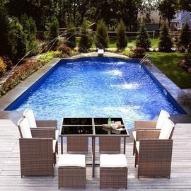 Limited Stock! Walnew 9 Pieces Patio Dining Set