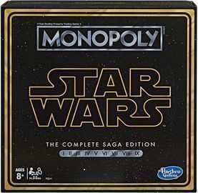 Monopoly: Star Wars Complete Saga Board Game