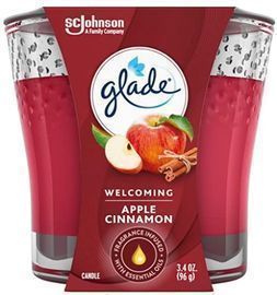 Glade Candle Jar - Apple Cinnamon