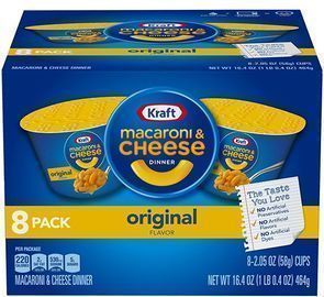 Kraft Easy Mac Dinner 8-pack