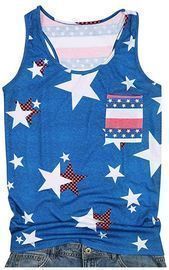 Women's Sleeveless T-Shirts Casual Tank Tops