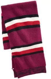 Tommy Hilfiger Men's Back Bay Cardigan-Knit Striped Marled Scarf