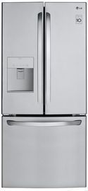LG 21.8 cu. ft. French Door Refrigerator w/ Water Dispenser, Stainless Steel
