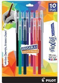 Pilot Frixion ColorSticks Erasable Gel Ink Pens