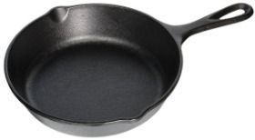 8 Cast Iron Lodge Pre-Seasoned Skillet