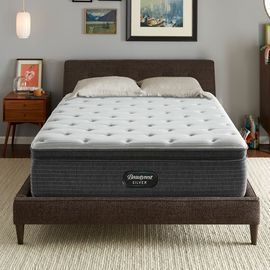 Beautyrest Silver 15 Medium Pillow Top Mattress w/ Box Spring