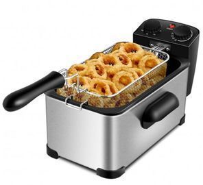 3.2 Quart Electric Stainless Steel Deep Fryer