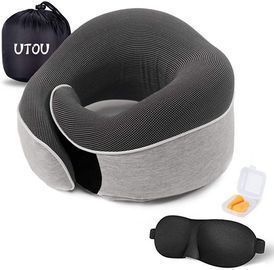 UTOU Travel Pillow 100% Pure Memory Foam Pillow