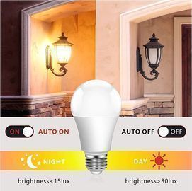 2pk of Torkase 12W Dusk to Dawn Light Bulbs