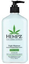 Hempz Natural Triple Moisture Herbal Whipped Body Cream