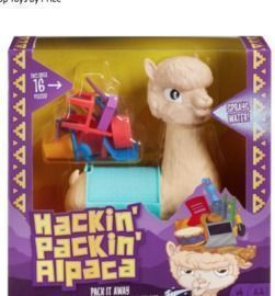 Hackin' Packin' Alpaca Kids Game