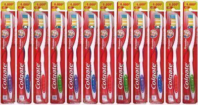 Colgate Premier Classic Clean Medium Toothbrush (12-Pack)