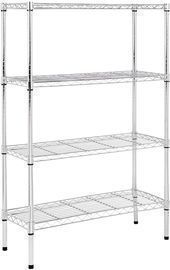 AmazonBasics 4-Shelf Adjustable Storage Shelving Unit