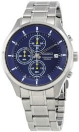 Seiko Chronograph Blue Dial Men's Watch
