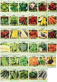 Set of 35 Assorted Vegetable & Herb Seeds