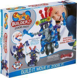 Zoob BuilderZ Zoob Bot Building Modeling System
