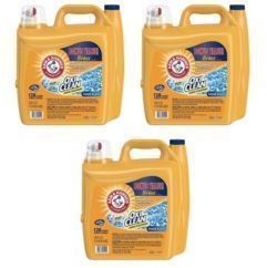 3x Arm & Hammer 224-oz. OxiClean Liquid Laundry Detergent