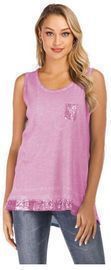 Women's Sequin Tunic Tank