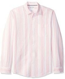 Men's Long-Sleeve Linen Cotton Shirt