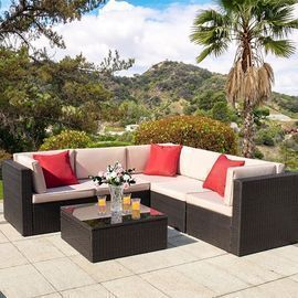 Walnew 6 Pieces Outdoor Sectional