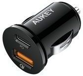AUKEY USB-C Car Charger w/ Power Delivery + QC 3.0
