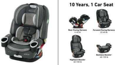 Graco 4Ever 4 in 1 Car Seat | Infant to Toddler
