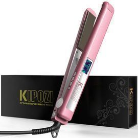 Kipozi Hair Straightener Professional Flat Iron w/Adjustable Temperature