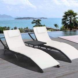 Walnew 3 PCS Patio Furniture