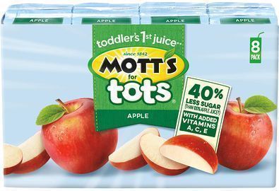 Mott's For Tots Apple, 32 6.75 Fluid Ounce Boxes