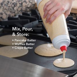Whiskware Pancake Batter Mixer with BlenderBall Wire Whisk