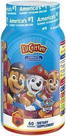 L'il Critters 60 Count Paw Patrol Complete Multivitamin Gummies