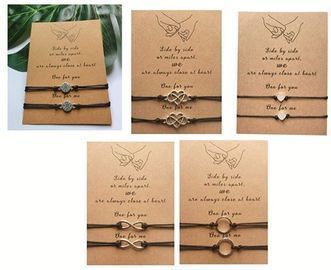 Pinky Promise Distance Bracelets Matching Bracelets