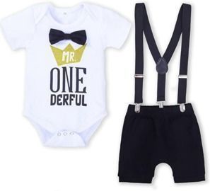 Mr Onederful Newborn 1st Birthday Outfit