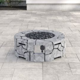 Terrill Concrete Propane Fire Pit