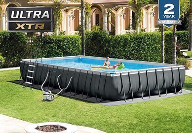 Intex Set Above Ground Pool, 32ft X 16ft X 52in