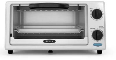 Bella 4-Slice Stainless Steel Toaster Oven