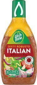 Wish-Bone 15oz Salad Dressing, Zesty Robusto Italian