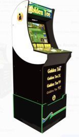 Golden Tee Arcade1Up Cabinet w/ Riser